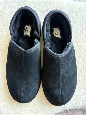 UGG Black Men's Scuff Romeo II Slipper Size 11 NWOT